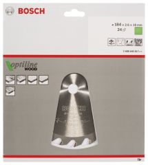 Bosch OPW Daire Test. Bıç. 184*16 mm 24 D E