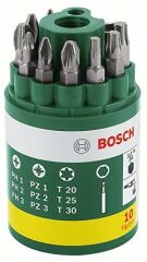 Bosch DIY 10 Parça Vidalama Ucu Seti 2607019452