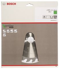 Bosch OPW Daire Test. Bıç. 210*30 mm 24 D E