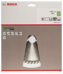 Bosch OPW Daire Test. Bıç. 210*30 mm 48 D E