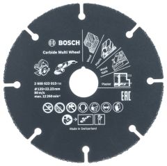 Bosch - Carbide Multi Wheel 125 mm (Çok Amaçlı Kesici)