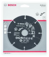 Bosch - Carbide Multi Wheel 125 mm (Çok Amaçlı Kesici)