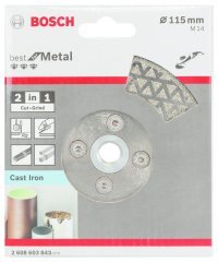 Bosch Best for Metal Elmas Disk 115 mm