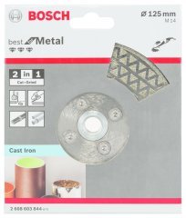 Bosch Best for Metal Elmas Disk 125 mm