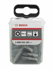 Bosch TicTac Kutu Vidalama Ucu PZ2*25mm 25'li