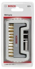 Bosch - 11 Parça MaxGrip Vidalama Ucu Seti + Universal Tutucu