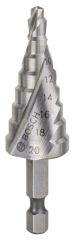 Bosch HSS 9 Kademeli Matkap Ucu HEX 4-20mm