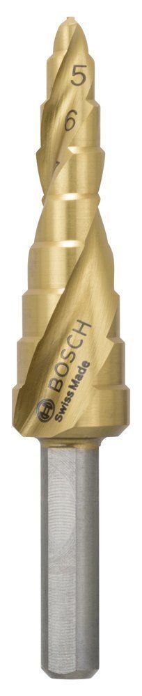 Bosch HSS-TiN 9 Kademeli Matkap Ucu 4-12 mm