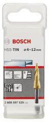 Bosch HSS-TiN 9 Kademeli Matkap Ucu 4-12 mm
