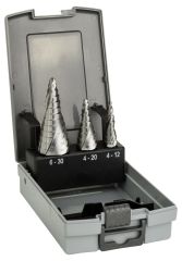 Bosch HSS 3'lü Kademeli Matkap Ucu 4-30mm