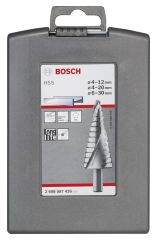 Bosch HSS 3'lü Kademeli Matkap Ucu 4-30mm