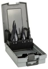 Bosch HSS-AlTiN 3lü Kademeli Matkap Ucu 4-30mm