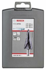 Bosch HSS-AlTiN 3lü Kademeli Matkap Ucu 4-30mm