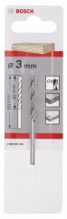 Bosch Silindir Şaft Ahşap Matkap Ucu 3*60 mm
