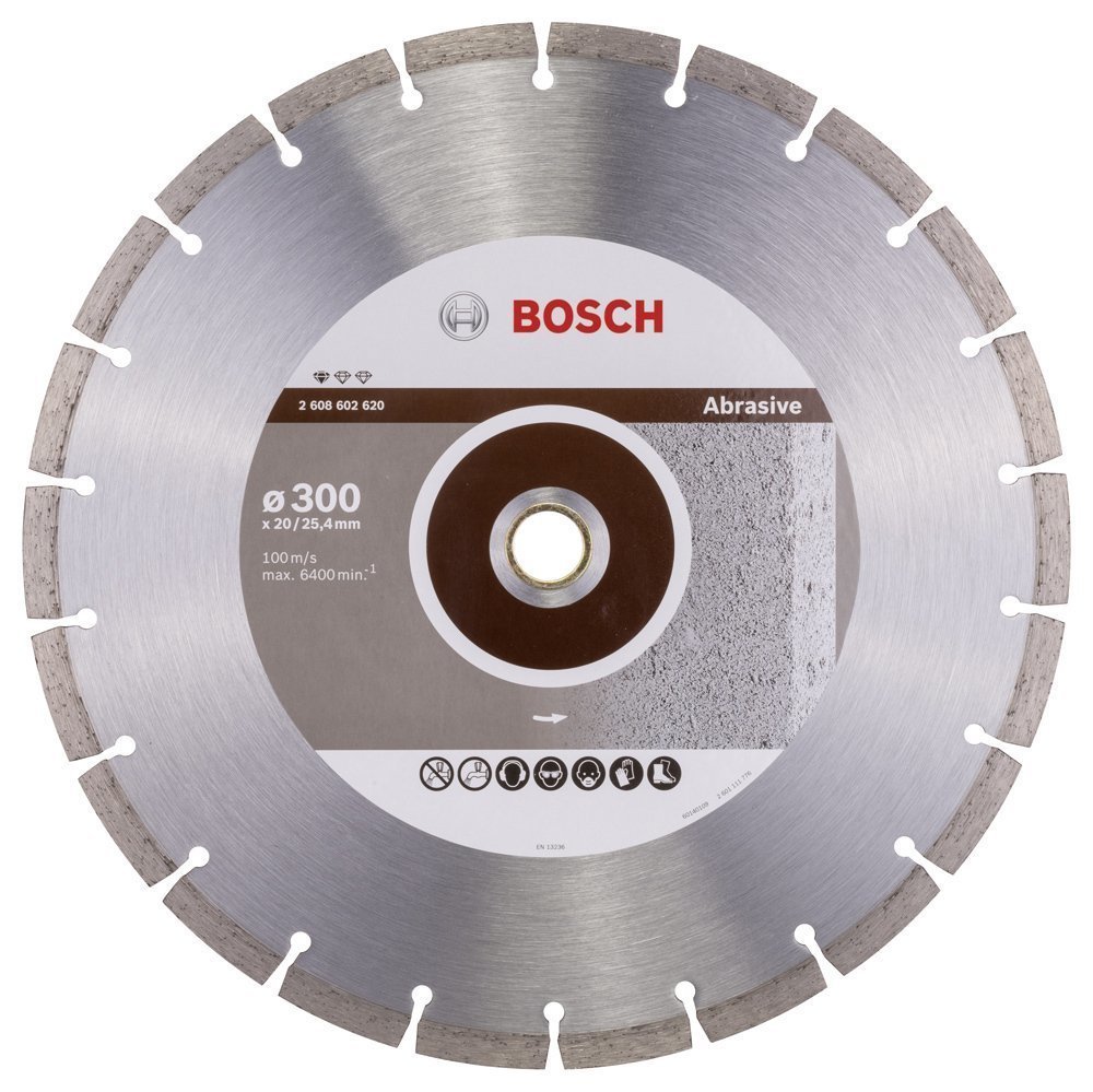 Bosch - Standard Seri Aşındırıcı Malzemeler İçin Elmas Kesme Diski 300 mm