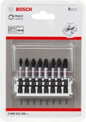 Bosch ImpactC Vidalama Ucu PH/PZ*50mm 8'li