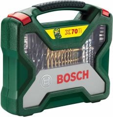 Bosch 70 Parça X-Line  Titanyum Delme Vidalama Seti