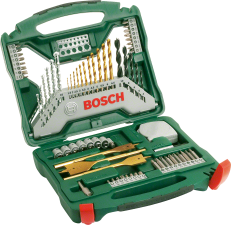 Bosch 70 Parça X-Line  Titanyum Delme Vidalama Seti