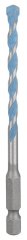 Bosch - Altıgen Şaftlı, HEX-9 Serisi Çoklu Malzeme için Matkap Ucu 5,5*100 mm