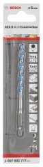 Bosch - Altıgen Şaftlı, HEX-9 Serisi Çoklu Malzeme için Matkap Ucu 6*100 mm