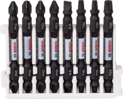 Bosch ImpactC Vidalama Çift Uç 65mm Set 8'li