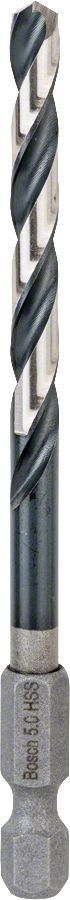 Bosch - Altıgen Şaftlı - Impact Control - HSS Metal Matkap Ucu 5,0*91mm 10'lu Paket