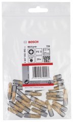 Bosch - Max Grip Serisi Vidalama Ucu PZ 3*25 mm 25'li