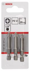 Bosch ExtraHard Vidalama Ucu PZ2*49 mm 3'lü