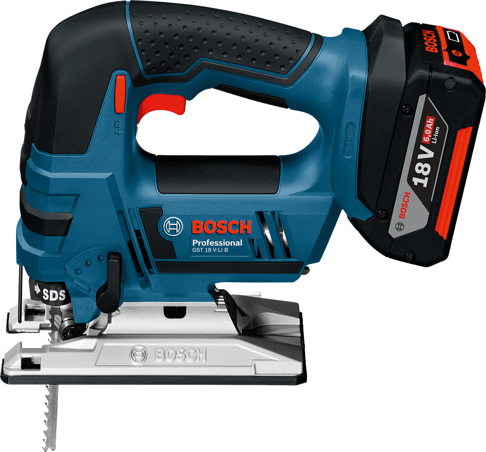 Bosch GST 18V-LI B DekupajTest(2x4.0Ah;L-Boxx)