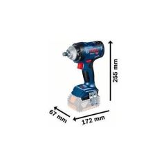 GDS 18V-400 + GSB 18V-50 (2AMP+5AMP AKÜ+ŞARJ CİHAZI) BOSCH 06019K0003