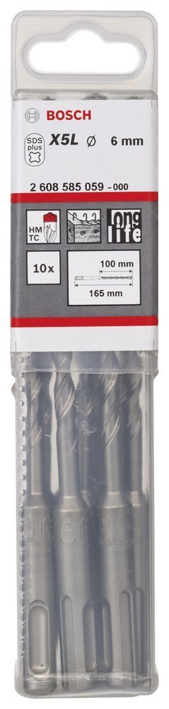 Bosch plus-7 6*165 mm 10'lu Paket