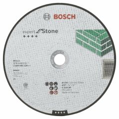 Bosch - 230*3,0 mm Expert Serisi Düz Taş Kesme Diski (Taş)