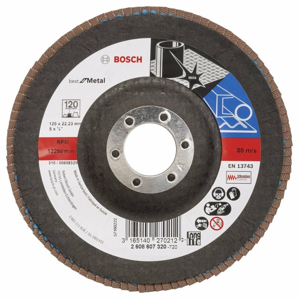 Bosch BFM 125 mm 120 K Flap Disk