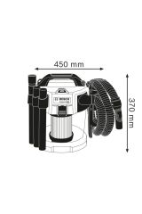 Bosch Gas 18v-10l Professional Akülü Süpürge - 06019c6302