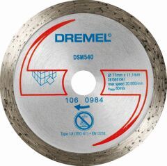 Bosch Dremel Elmas Fayans Kesme Diski (DSM540)