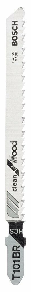 Bosch Dekupaj Bıçağı CleanforWood T101BR 5'li