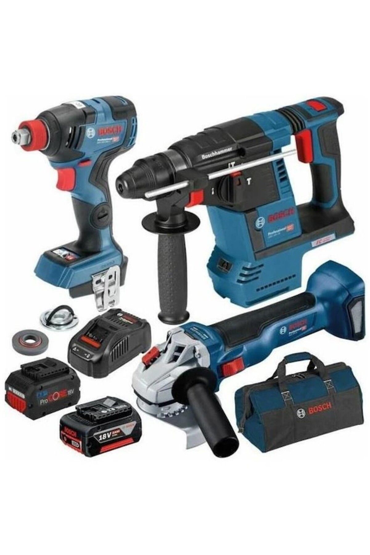 Bosch Gbh 18v-26 Gdx 18v-200 Gws 18v-10 Akülü Carton - 0615990n21