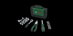 Taşınabilir El Aleti Seti 26 Parça BOSCH 1600A02BY2
