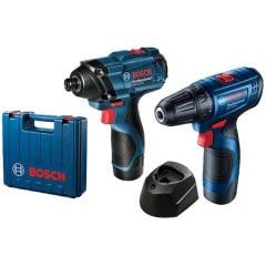 Bosch GSR 120-LI + GDR 120-LI(2x2.0Ah;Plastik)