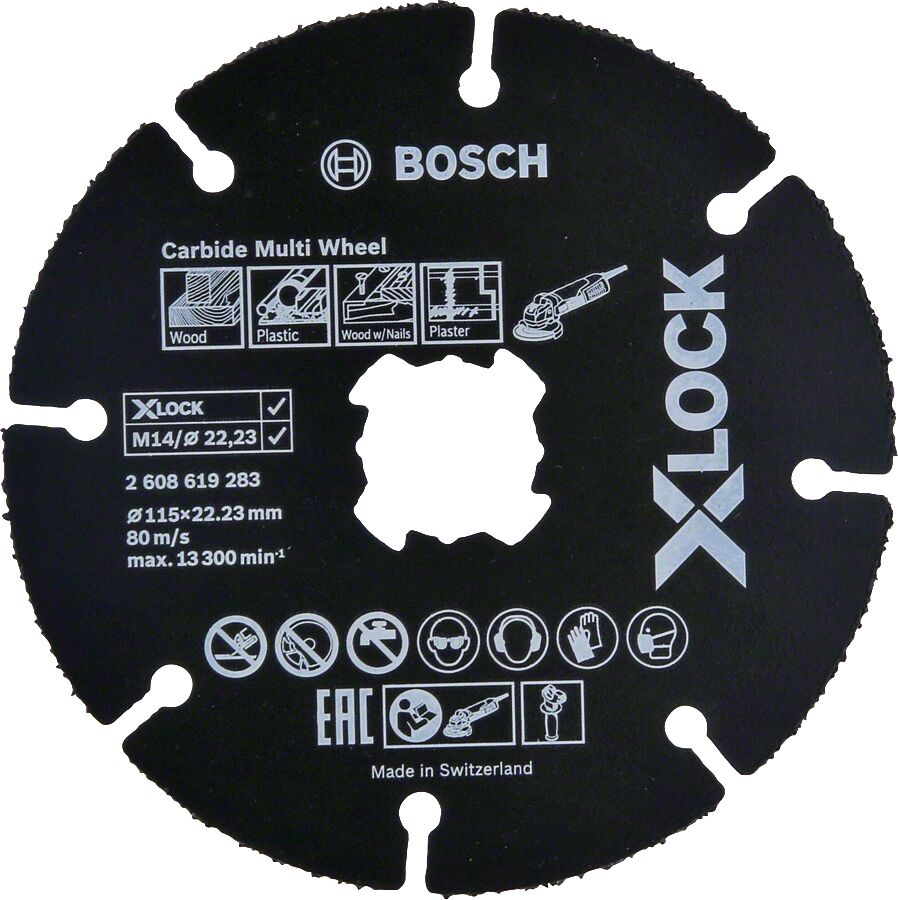 Bosch X-LOCK CMW Kesme Diski 115 mm
