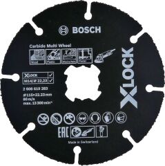 Bosch X-LOCK CMW Kesme Diski 115 mm