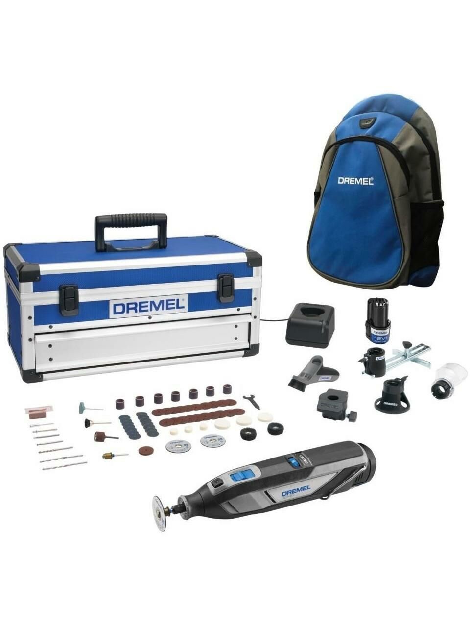 DREMEL 8240 AKÜLÜ EL MOTORU 65 PARÇA BOSCH F0138240JK