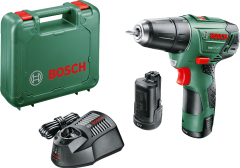 Bosch Easy Drill 12-2 Akülü Delme/Vidalama Makinesi 2,5 AH (Çift Akü)