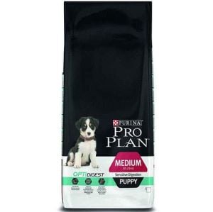 Pro Plan Opti Digest Puppy Sensitive Kuzu Etli Orta Irk Yavru Köpek Maması 12 Kg