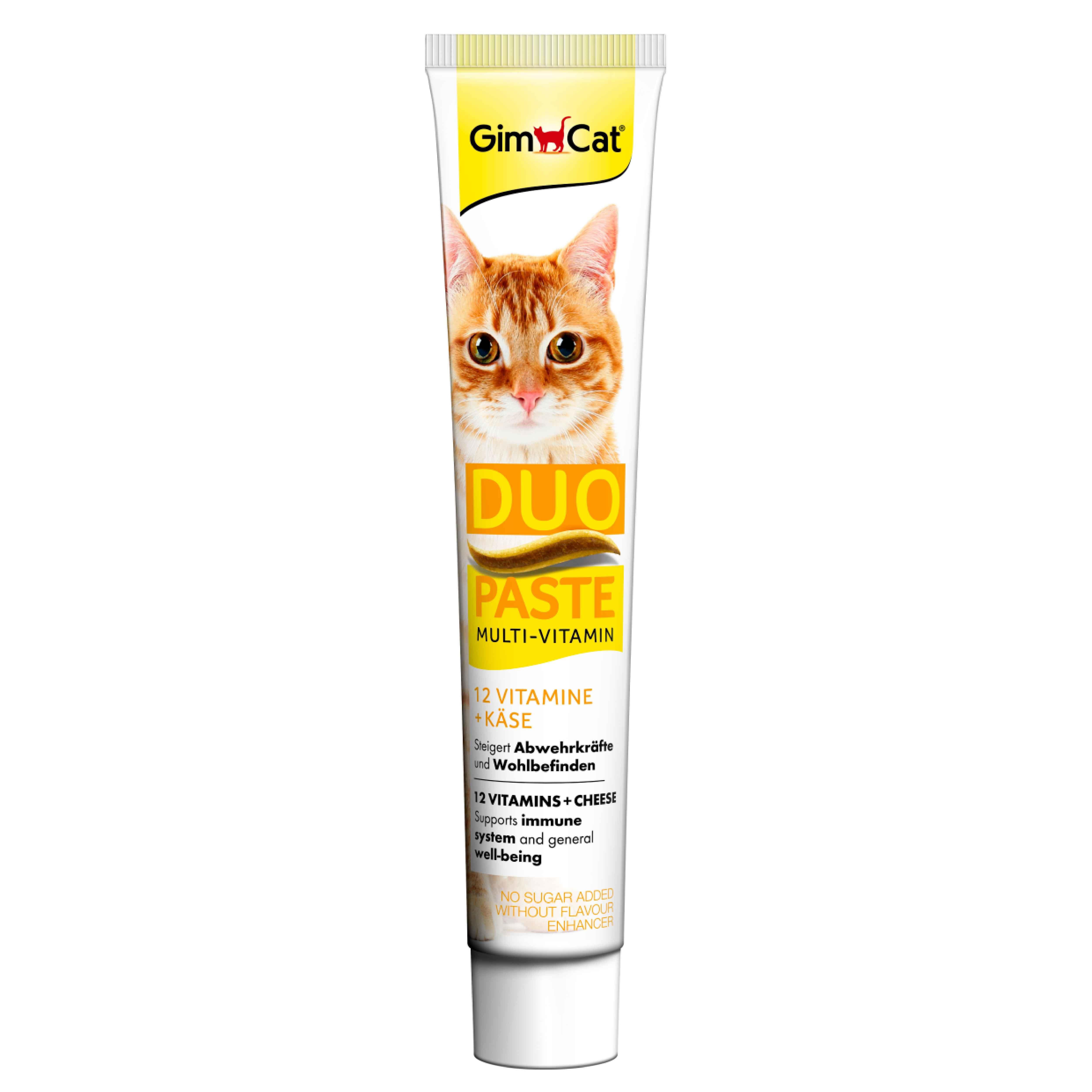 Gimcat Multivitamin Duo Paste Peynirli Kedi Macunu 50Gr