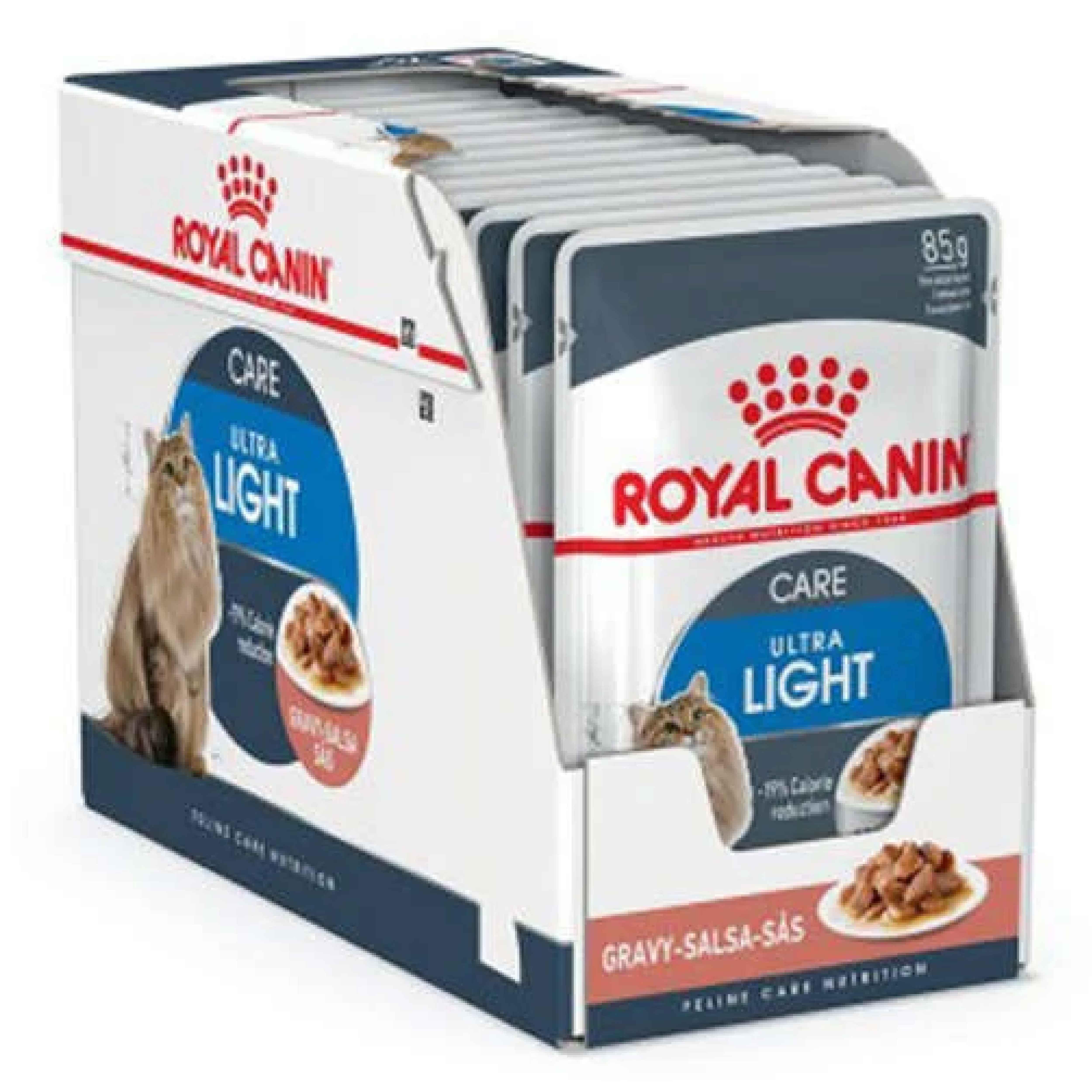 Royal Canin Ultra Light Diyet Yaş Kedi Maması 85 Gr-(12 Adetx85 Gr)
