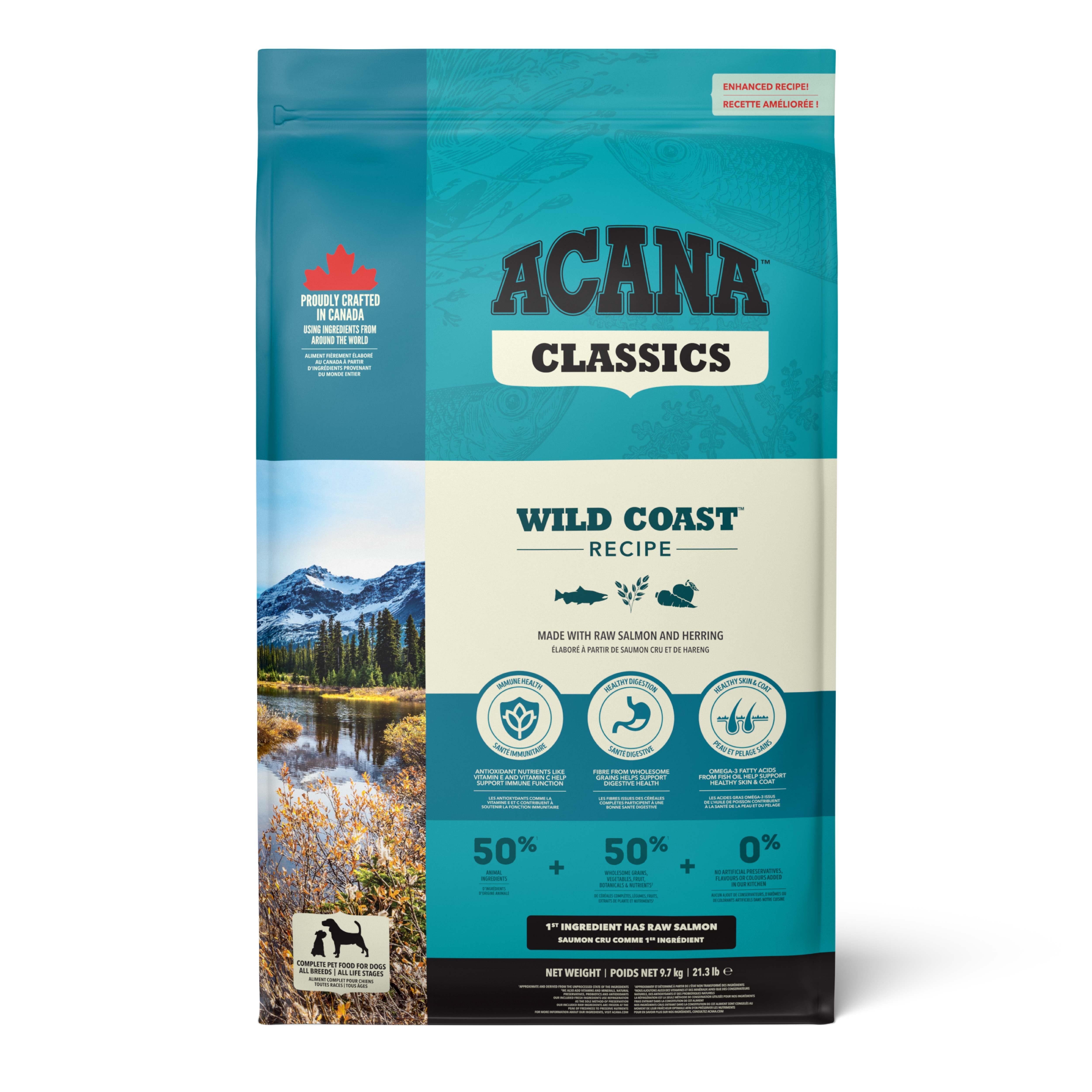 Acana Classics Wild Coast Köpek Maması 9,7 Kg