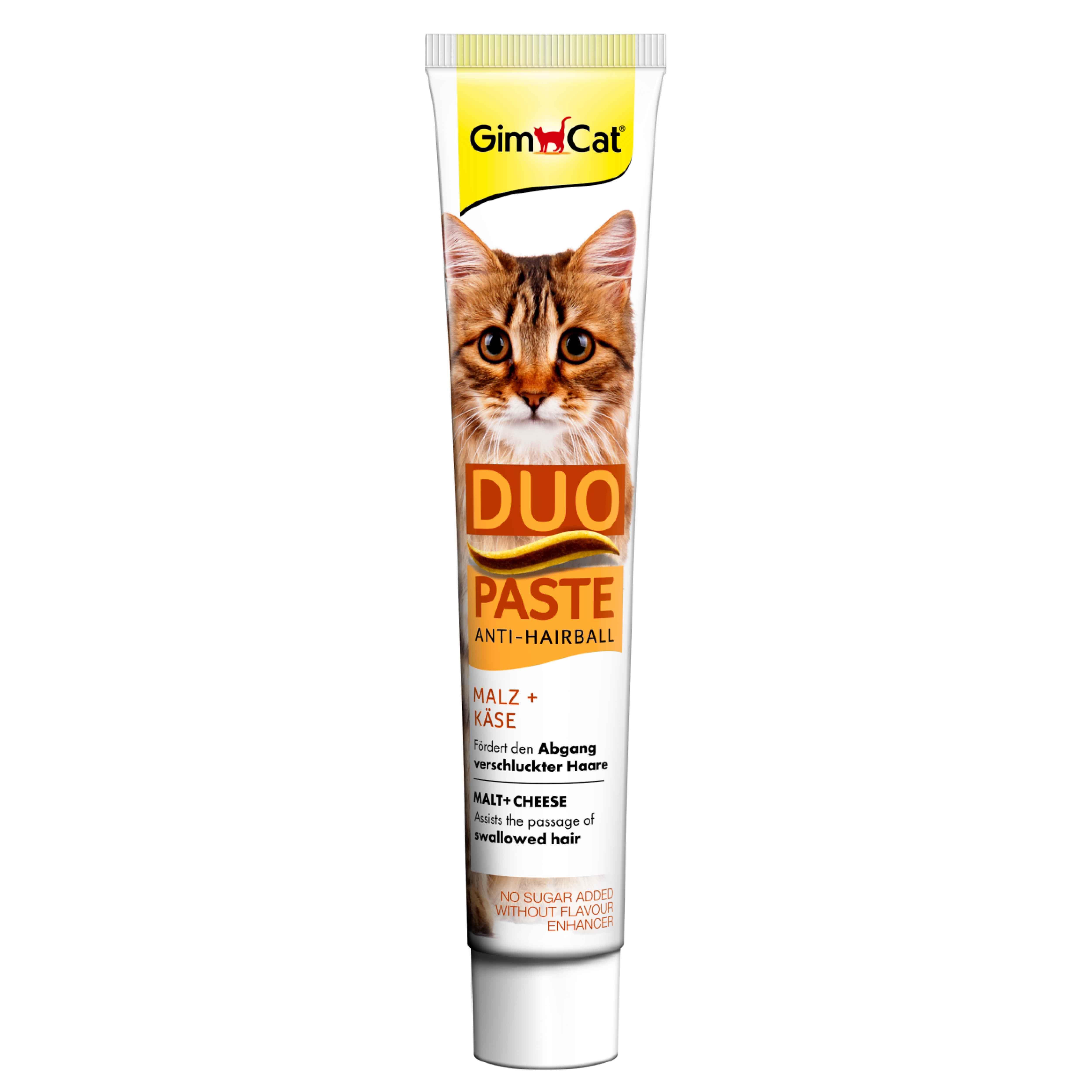 GimCat Anti-Hairball Duo Paste Peynir+Malt 50gr yeni