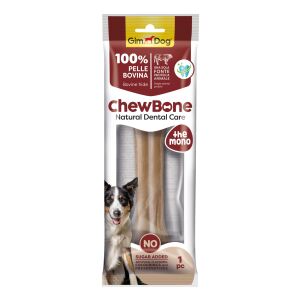 GimDog Chew Bones Press Köpek Çiğneme Kemiği 8’’ 150 Gr 1li Naturel