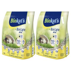 Biokat's Pelet Kedi Kumu Eco Light Extra 5 Litre 2'li